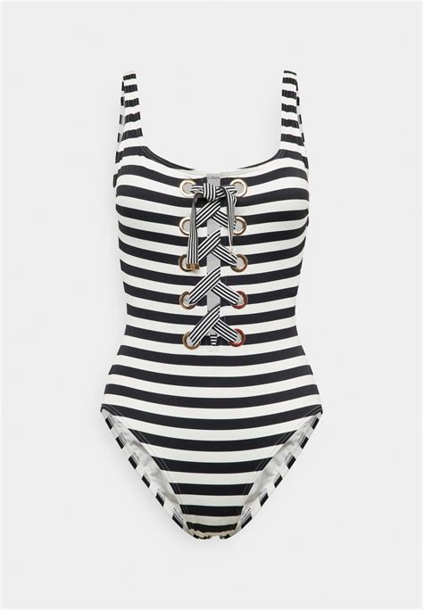 michael kors lace up swimsuit